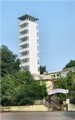 Der Müggelturm in den Müggelbergen - eine Sehenswürdigkeit am Müggelsee im Berliner Südosten