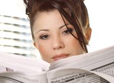 Lesen bildet und die Presse informiert